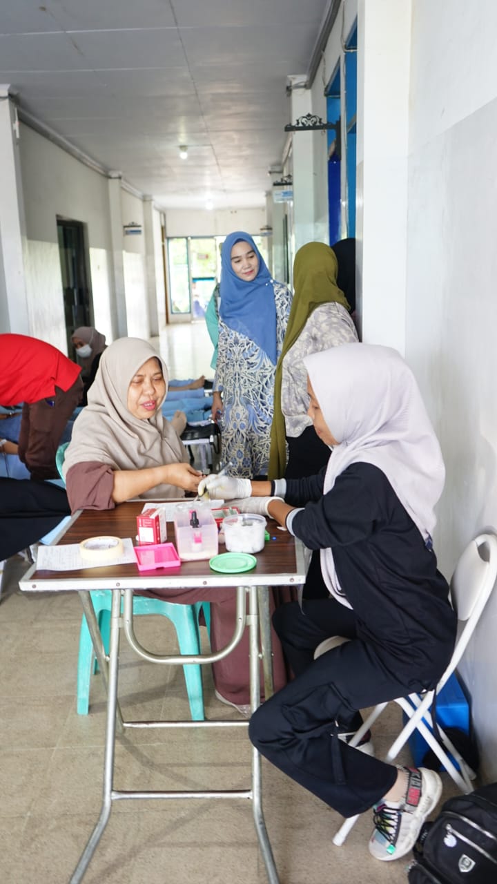 PAM Tirta Karajae Bersama PMI Parepare Gelar Donor Darah Rutin 